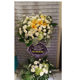 Premium standing flower
